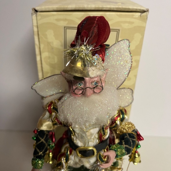 Mark Roberts Bell Ringer Fairy Stand  Limited Edition 1535/5000 COA Christmas - Picture 2 of 12